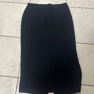 New York and Company black Maxi pencil dress